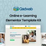 Qadwab – Online e-Learning Elementor Template Kit