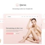 Qurux – Dermatology & Skin Care Elementor Template Kit