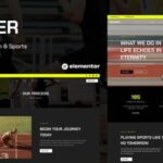 Ranner – Marathon Running Club & Sports Elementor Template Kit