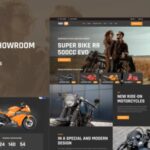 Ride ON – Motorcycle Dealership WordPress Elementor Template Kit