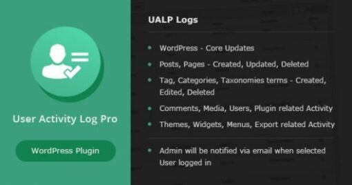 User Activity Log Pro