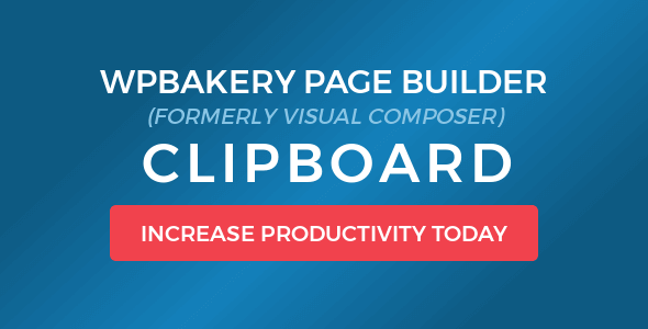 Visual Composer Clipboard Visual Composer Clipboard