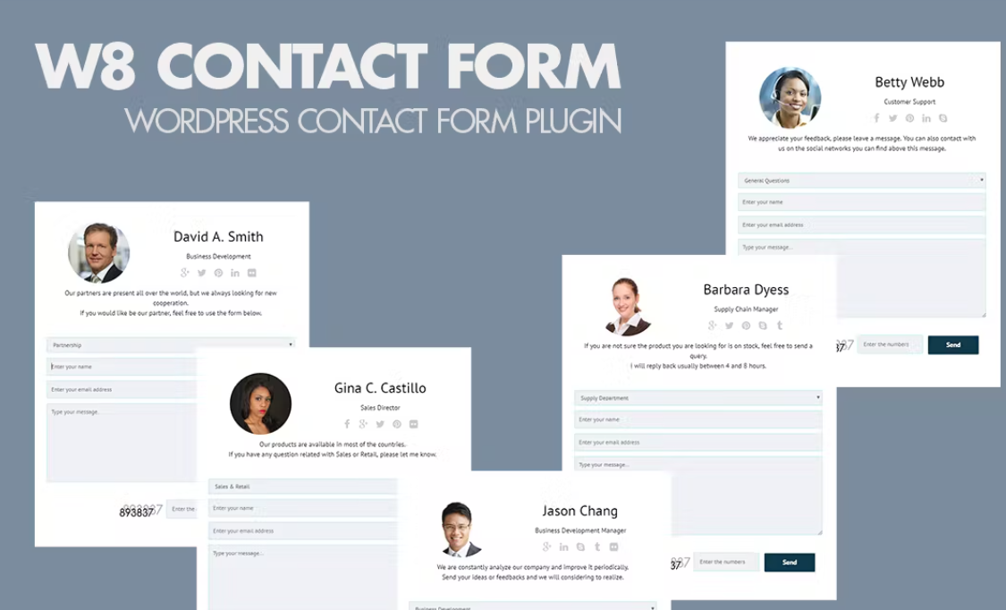 W8 Contact Form W8 Contact Form