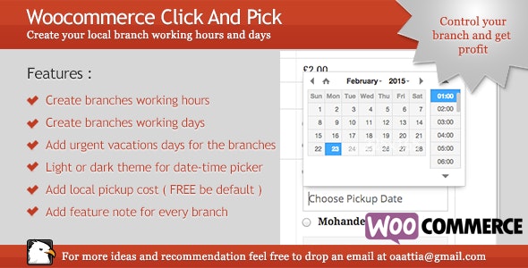 WooCommerce Click And Pick WooCommerce Click And Pick