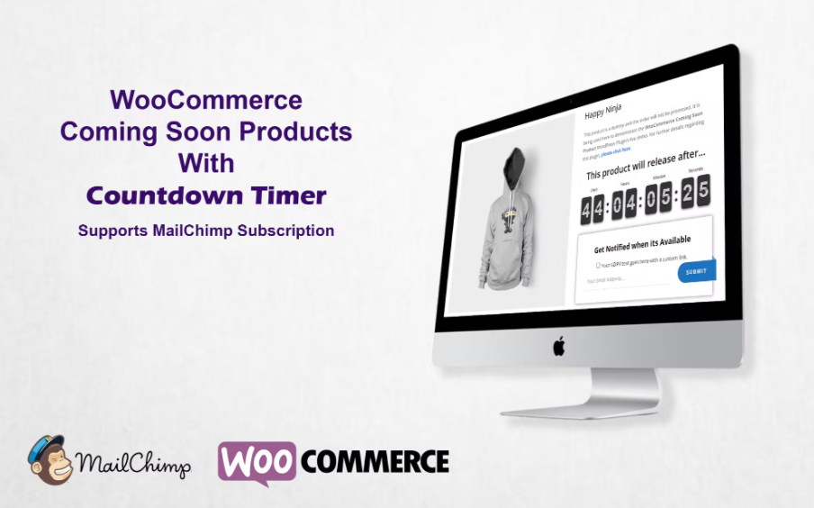 WooCommerce Coming Soon Product with Countdown WooCommerce Coming Soon Product with Countdown