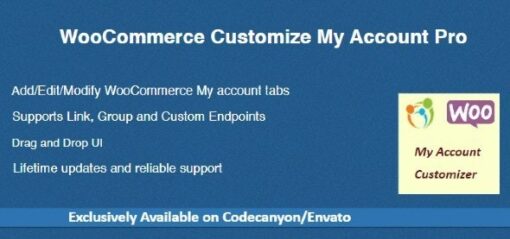 Customize My Account for WooCommerce