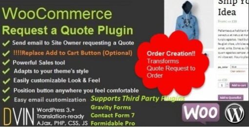 Request a Quote for WooCommerce