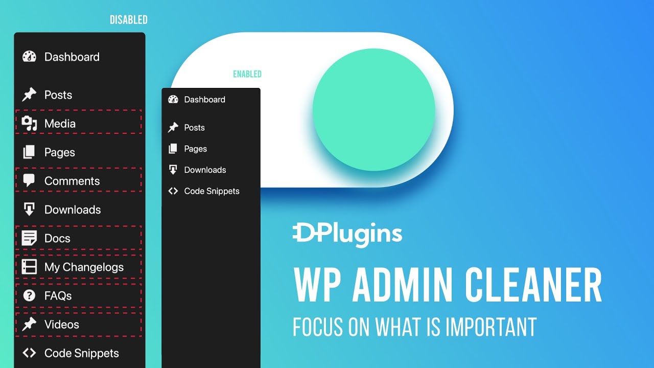 WP Admin Cleaner WP Admin Cleaner