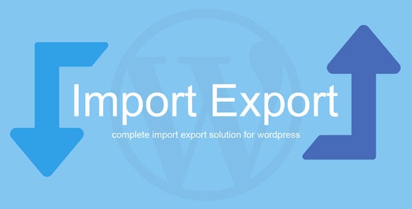 WP Import Export WP Import Export