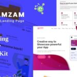 Zamzam – App Landing Elementor Template Kit