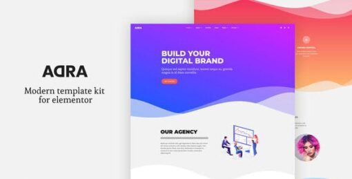 Adra – Modern & Creative Elementor Template Kit