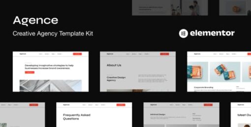 Agence – Creative Agency Elementor Template Kit