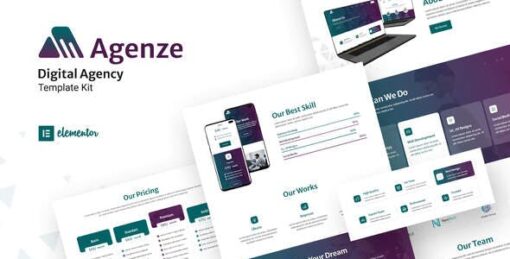 Agenze – The Digital Agency Elementor Template Kit