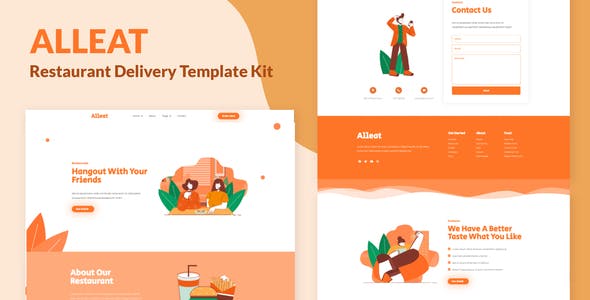Alleat – Restaurant Elementor Template Kit Alleat – Restaurant Elementor Template Kit