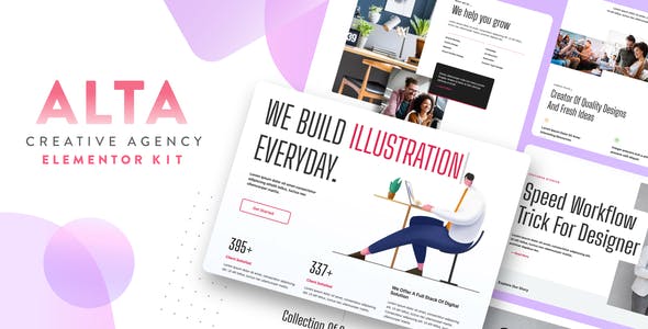 ALTA – Creative Agency Elementor Template Kit ALTA – Creative Agency Elementor Template Kit