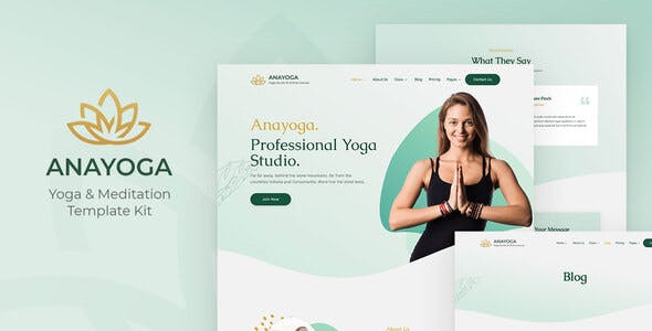 Anayoga – Yoga Teacher & Studio Elementor Template Kit Anayoga – Yoga Teacher & Studio Elementor Template Kit