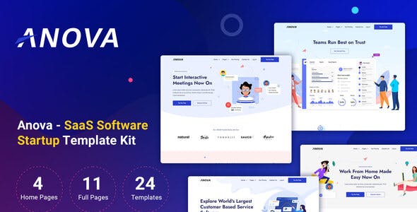 Anova – SaaS & Startup Elementor Template Kit Anova – SaaS & Startup Elementor Template Kit