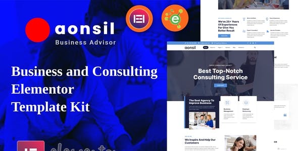 Aonsil – Business & Consulting Elementor Template Kit Aonsil – Business & Consulting Elementor Template Kit