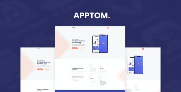 Apptom – App & Software Showcase Elementor Template Kit Apptom – App & Software Showcase Elementor Template Kit