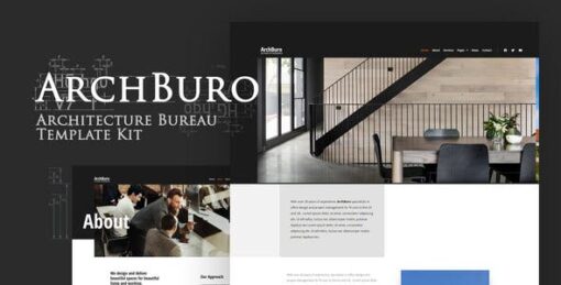 ArchBuro – Architecture Bureau Template Kit