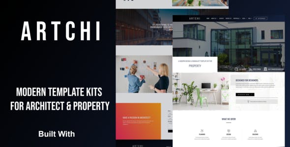 Artchi – Modern Architecture Elementor Template Kit Artchi – Modern Architecture Elementor Template Kit