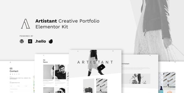 Artistant – Creative Photography Portfolio Elementor Template Kit Artistant – Creative Photography Portfolio Elementor Template Kit