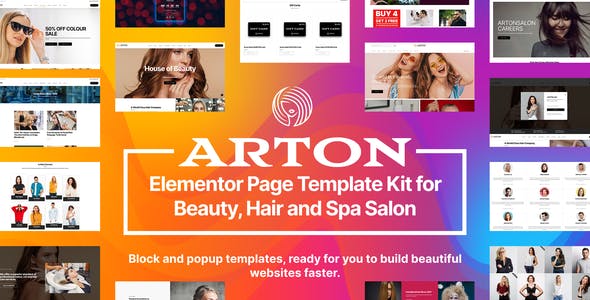 Arton – Beauty & Spa Salon Template Kit Arton – Beauty & Spa Salon Template Kit