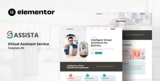 Assista – Virtual Assistant Service Elementor Template Kit