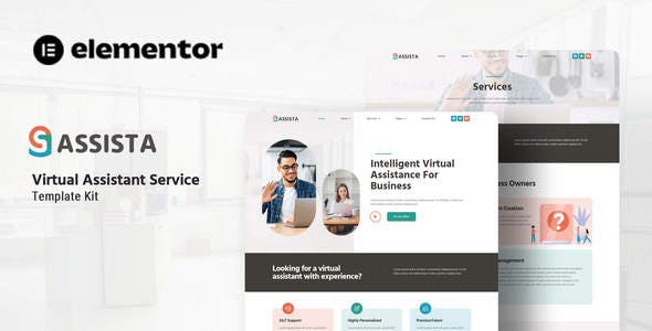 Assista – Virtual Assistant Service Elementor Template Kit Assista – Virtual Assistant Service Elementor Template Kit