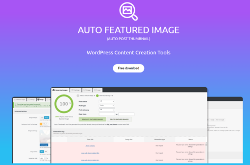 Auto Featured Image premium (Premium)