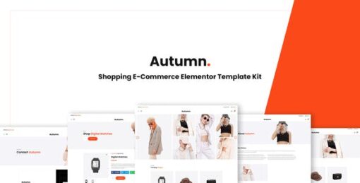 Autumn – Fashion eCommerce Elementor Template Kit