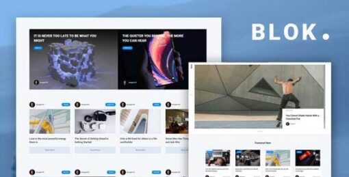 Blok – Blog & Magazine Elementor Template Kit