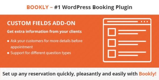 (OLD) – Bookly – Custom Fields (Add-on)