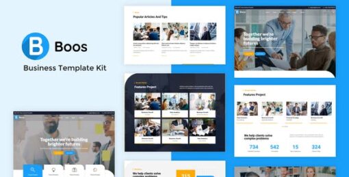 Boos – Business Elementor Template Kit