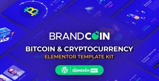 BrandCoin – Cryptocurrency Elementor Template Kit