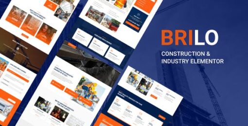 Brilo – Construction & Industry Elementor Template Kit