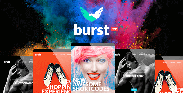 Burst – A Bold And Vibrant WordPress Theme Burst – A Bold And Vibrant WordPress Theme
