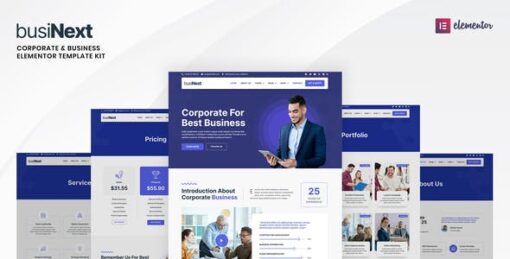 Businext – Corporate Business Elementor Template Kit
