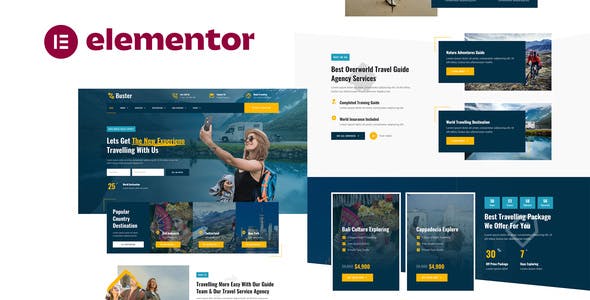 Buster – Tour Guide & Travel Agency Elementor Pro Template Kit Buster – Tour Guide & Travel Agency Elementor Pro Template Kit