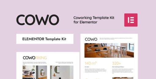 COWO – Coworking Elementor Template Kit
