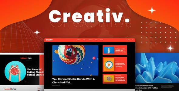 Creativ – Ultimate Blog & Magazine Elementor Pro Template Kit Creativ – Ultimate Blog & Magazine Elementor Pro Template Kit