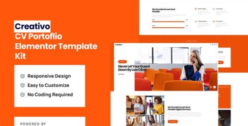 Creativo – Creative Agency Elementor Template Kit