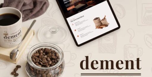 Dement – Coffee Shop Elementor Template Kit