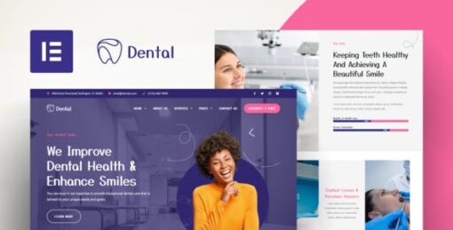 Dental – Dentist Clinic & Medical Elementor Template Kit