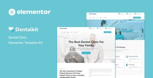 Dentistkit – Dental Clinic Elementor Template Kit