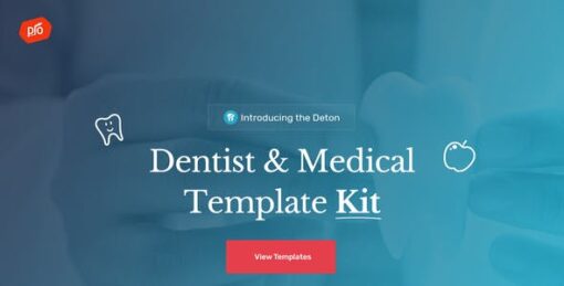 Denton – Dentist Elementor Template Kit