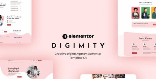 Digimity – Creative Digital Agancy Elementor Template Kit