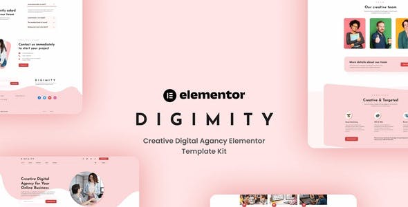 Digimity – Creative Digital Agancy Elementor Template Kit Digimity – Creative Digital Agancy Elementor Template Kit