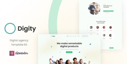 Digity – Digital Agency Elementor Template Kit