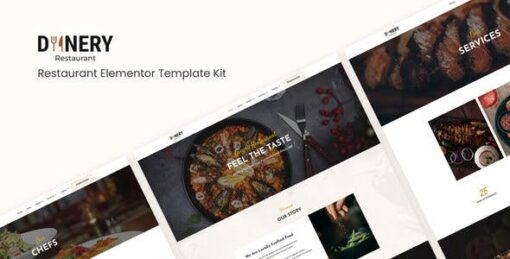 Dinery | Restaurant Elementor Template Kit